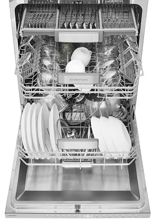 Посудомоечная машина встраиваемая с инвертором MEFERI MDW6093 LUXE 60 см, 16 комплектов посуды, 6 программ, автооткрывание, аквастоп, луч на полу, внутренняя подсветка, половинная загрузка, отсрочка Посудомоечная машина встраиваемая с инвертором MEFERI MDW6093 LUXE 60 см, 16 комплектов посуды, 6 программ, автооткрывание, аквастоп, луч на полу, внутренняя подсветка, половинная загрузка, отсрочка