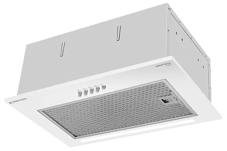 Вытяжка кухонная MEFERI SMARTBOX45WH POWER, 45 см, встраиваемая, белая, производительность 900 м3/ч, 3 скорости, низкий уровень шума, режимы отвод и рециркуляция, гарантия 3 года Вытяжка кухонная MEFERI SMARTBOX45WH POWER, 45 см, встраиваемая, белая, производительность 900 м3/ч, 3 скорости, низкий уровень шума, режимы отвод и рециркуляция, гарантия 3 года