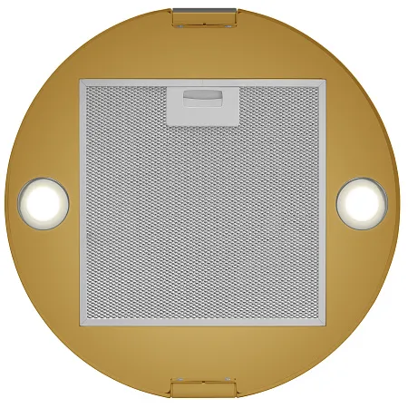 Вытяжка кухонная цилиндрическая островная MEFERI TUBE40GOLD ISLA COMFORT PLUS, 40 см, золотая, производительность 1200 м3/ч, 5 скоростей, режимы отвод и рециркуляция, сенсорное управление, гарантия 3 года Вытяжка кухонная цилиндрическая островная MEFERI TUBE40GOLD ISLA COMFORT PLUS, 40 см, золотая, производительность 1200 м3/ч, 5 скоростей, режимы отвод и рециркуляция, сенсорное управление, гарантия 3 года