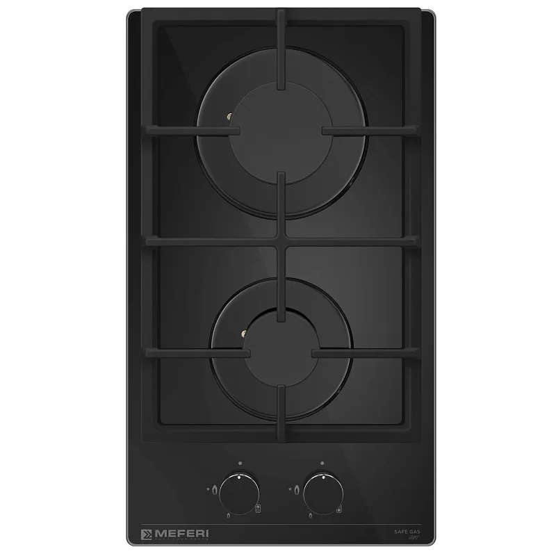 Варочная панель газовая MEFERI MGH302BK GLASS LIGHT