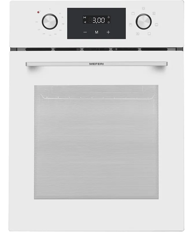 Фото dukhovoy_shkaf_elektricheskiy_meo458wh_comfort на сайте meferi-home.ru Духовой шкаф электрический MEFERI MEO458WH COMFORT - изображение dukhovoy_shkaf_elektricheskiy_meo458wh_comfort