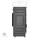 Стиральная машина с инвертором и паром узкая MEFERI MFW061014GR SLIM LIGHT отдельностоящая серая, глубина 34 см, загрузка 6,5 кг