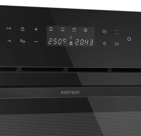 Духовой шкаф электрический MEFERI MEO606BK ULTRA Духовой шкаф электрический MEFERI MEO606BK ULTRA