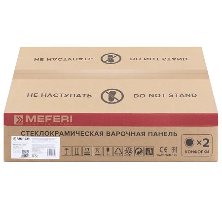 Варочная панель электрическая MEFERI MEH302BK LIGHT Варочная панель электрическая MEFERI MEH302BK LIGHT