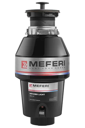 Измельчитель пищевых отходов MEFERI MFD380 LIGHT (Модификация 2026 года) БЕЗ пускового блока и пневмокнопки Измельчитель пищевых отходов MEFERI MFD380 LIGHT (Модификация 2026 года) БЕЗ пускового блока и пневмокнопки