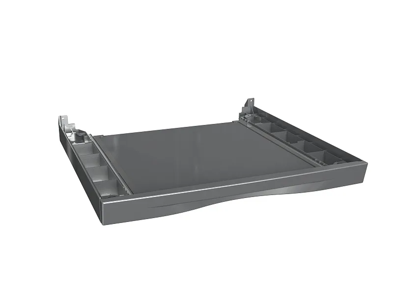 Колонна из стиральной и сушильной машин серая MEFERI MS10GR83 COMFORT