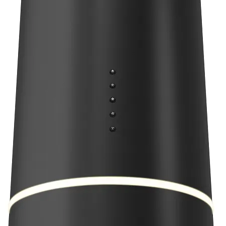 Вытяжка кухонная цилиндрическая настенная MEFERI TUBE35BK COMFORT, 35 см, черная, производительность 1200 м3/ч, 3 скорости, низкий уровень шума, режимы отвод и рециркуляция, гарантия 3 года Вытяжка кухонная цилиндрическая настенная MEFERI TUBE35BK COMFORT, 35 см, черная, производительность 1200 м3/ч, 3 скорости, низкий уровень шума, режимы отвод и рециркуляция, гарантия 3 года