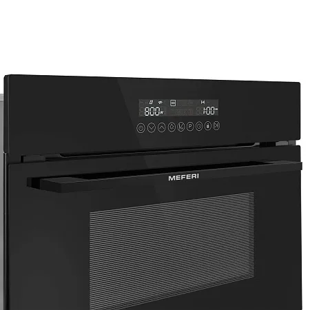 Духовой шкаф электрический MEFERI MEO608BK MICROWAVE Духовой шкаф электрический MEFERI MEO608BK MICROWAVE