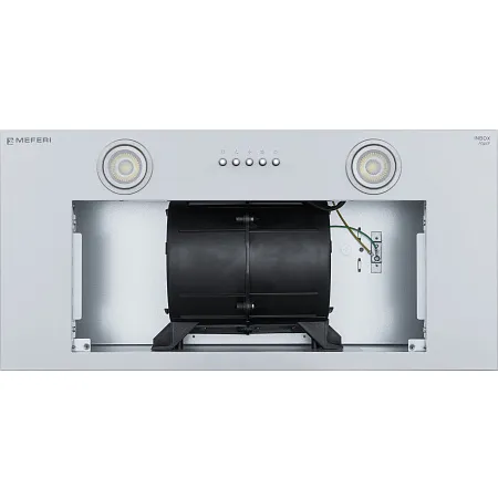 Вытяжка кухонная MEFERI INBOX60WH POWER, 60 см, встраиваемая, белая, производительность 900 м3/ч, 3 скорости, низкий уровень шума, режимы отвод и рециркуляция, гарантия 3 года Вытяжка кухонная MEFERI INBOX60WH POWER, 60 см, встраиваемая, белая, производительность 900 м3/ч, 3 скорости, низкий уровень шума, режимы отвод и рециркуляция, гарантия 3 года