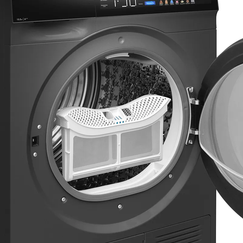 Сушильная машина с инвертором и тепловым насосом MEFERI MDR1016GR HP COMFORT