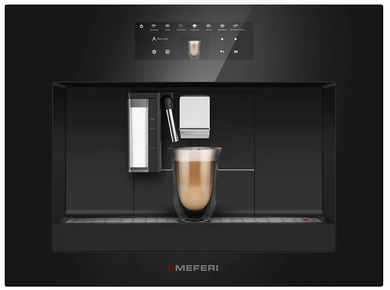 Кофемашина встраиваемая MEFERI MCM6010BK COMFORT PLUS