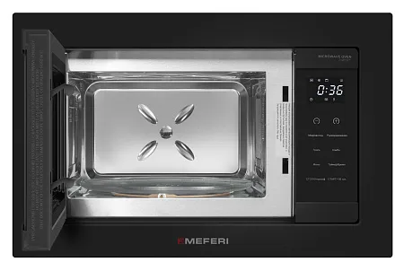 Микроволновая печь встраиваемая MEFERI MMO6020BK COMFORT Микроволновая печь встраиваемая MEFERI MMO6020BK COMFORT