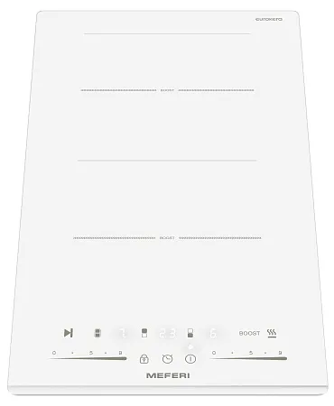 Варочная панель индукционная с инвертором MEFERI MIH302WH COMFORT PLUS Варочная панель индукционная с инвертором MEFERI MIH302WH COMFORT PLUS