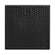 Вытяжка кухонная цилиндрическая настенная MEFERI TUBE35BK ULTRA, 35 см, черная, производительность 1200 м3/ч, 3 скорости, низкий уровень шума, режимы отвод и рециркуляция, гарантия 3 года