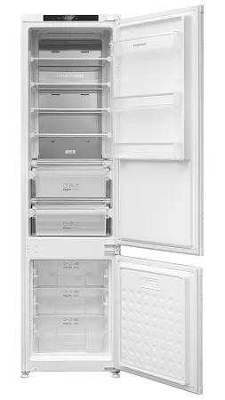 Холодильник встраиваемый, с инвертором MEFERI MBR193 TOTAL NO FROST ULTRA (модификация 2025), двухкамерный, двухдверный, перенавешиваемые двери, суперохлаждение, суперзаморозка, с зоной свежести, с металлической пластиной Metal Cooling Холодильник встраиваемый, с инвертором MEFERI MBR193 TOTAL NO FROST ULTRA (модификация 2025), двухкамерный, двухдверный, перенавешиваемые двери, суперохлаждение, суперзаморозка, с зоной свежести, с металлической пластиной Metal Cooling