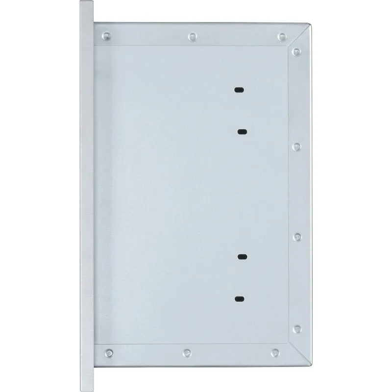 Вытяжка кухонная MEFERI SMARTBOX60IX POWER, 60 см, встраиваемая, серая, производительность 900 м3/ч, 3 скорости, низкий уровень шума, режимы отвод и рециркуляция, гарантия 3 года