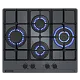 Фото varochnaya_panel_gazovaya_mgh604gr_glass_ultra на сайте meferi-home.ru Варочная панель газовая MEFERI MGH604GR GLASS ULTRA - изображение varochnaya_panel_gazovaya_mgh604gr_glass_ultra