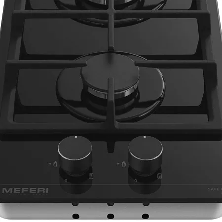 Варочная панель газовая MEFERI MGH302BK GLASS LIGHT Варочная панель газовая MEFERI MGH302BK GLASS LIGHT