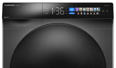 Сушильная машина с инвертором и тепловым насосом MEFERI MDR1016GR HP COMFORT Сушильная машина с инвертором и тепловым насосом MEFERI MDR1016GR HP COMFORT