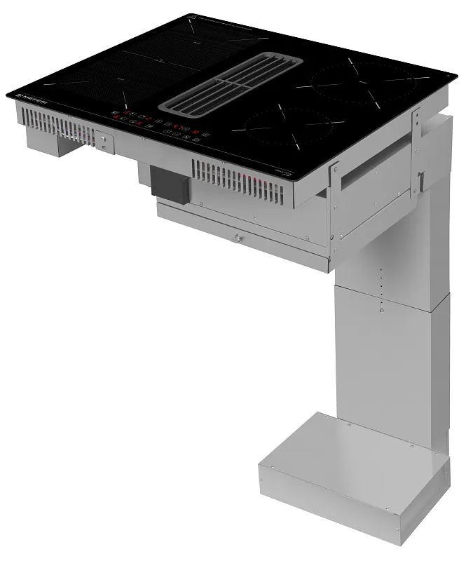 Варочная панель индукционная с вытяжкой MEFERI XSMART60BK ULTRA