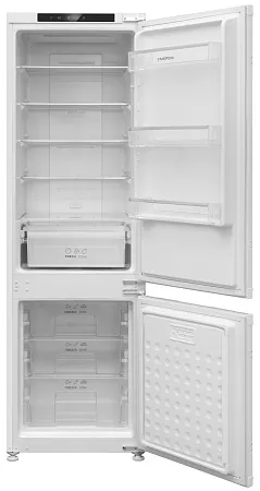 Холодильник встраиваемый, с инвертором MEFERI MBR177 TOTAL NO FROST ULTRA (модификация 2025), двухкамерный, двухдверный, перенавешиваемые двери, суперохлаждение, суперзаморозка, с зоной свежести Холодильник встраиваемый, с инвертором MEFERI MBR177 TOTAL NO FROST ULTRA (модификация 2025), двухкамерный, двухдверный, перенавешиваемые двери, суперохлаждение, суперзаморозка, с зоной свежести