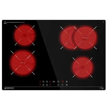 Варочная панель электрическая MEFERI MEH754BK ULTRA Варочная панель электрическая MEFERI MEH754BK ULTRA