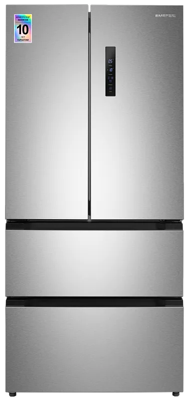 Фото kholodilnik_otdelnostoyashchiy_s_invertorom_mfr83ix_total_no_frost_french_door_comfort на сайте meferi-home.ru Холодильник отдельностоящий, с инвертором MEFERI MFR83IX TOTAL NO FROST FRENCH DOOR COMFORT, двухкамерный, с зоной свежести, с льдогенератором - изображение kholodilnik_otdelnostoyashchiy_s_invertorom_mfr83ix_total_no_frost_french_door_comfort