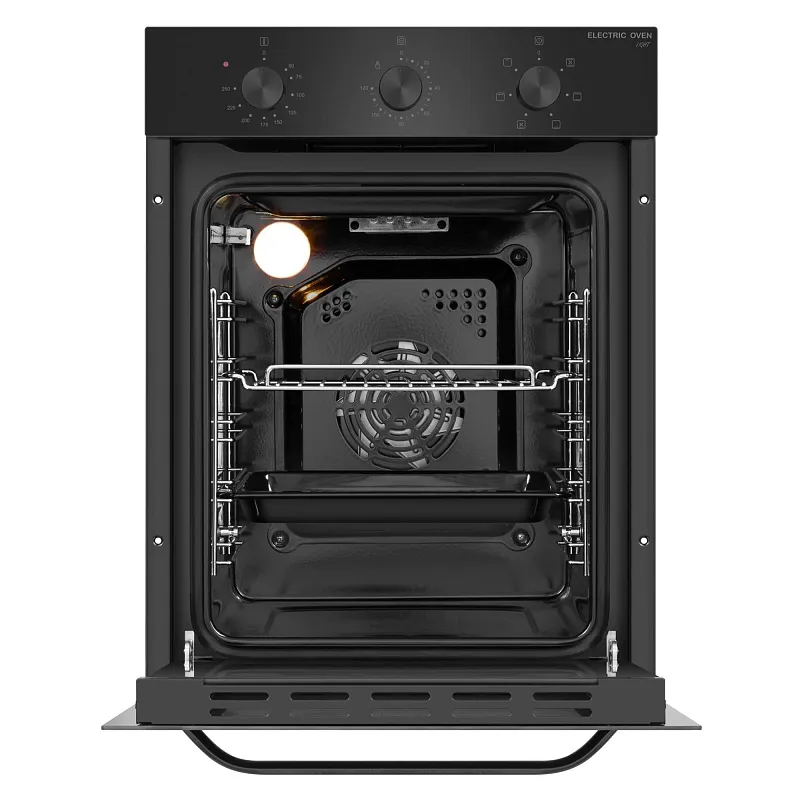 Комплект встраиваемой техники 45 см черный MEFERI MS45BK03
