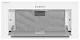 Вытяжка кухонная MEFERI SMARTBOX60WH GLASS POWER, 60 см, встраиваемая, белая, стекло, производительность 900 м3/ч, 3 скорости, низкий уровень шума, режимы отвод и рециркуляция, гарантия 3 года