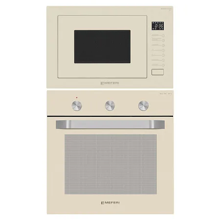 Комплект встраиваемой техники MEFERI 60см бежевый MS60BG22