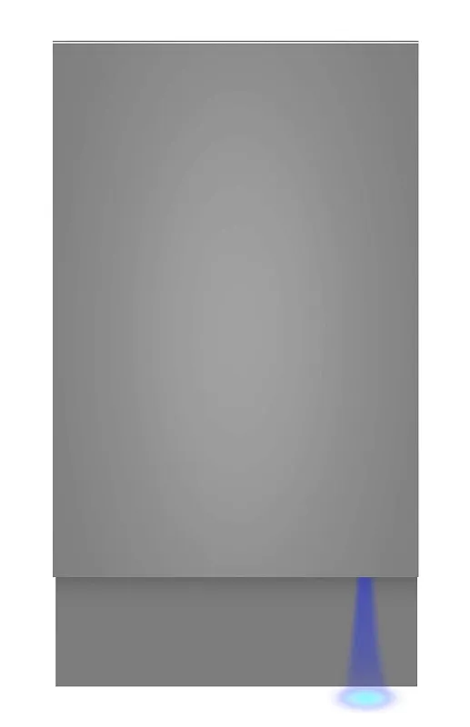 Посудомоечная машина узкая встраиваемая с инвертором MEFERI MDW4583 COMFORT PLUS (модификация 2026 года) 45 см, 10 комплектов посуды, автооткрывание дверцы, аквастоп, луч на полу, внутренняя подсветка, половинная загрузка, таймер