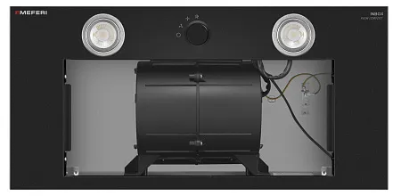 Вытяжка кухонная MEFERI INBOX60BK PUSH COMFORT, 60 см, встраиваемая, черная, производительность 950 м3/ч, 3 скорости, с утапливаемым переключателем, низкий уровень шума, режимы отвод и рециркуляция, гарантия 3 года Вытяжка кухонная MEFERI INBOX60BK PUSH COMFORT, 60 см, встраиваемая, черная, производительность 950 м3/ч, 3 скорости, с утапливаемым переключателем, низкий уровень шума, режимы отвод и рециркуляция, гарантия 3 года