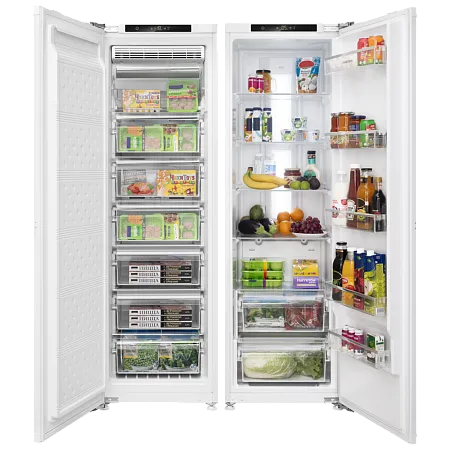 Комплект встраиваемой техники из холодильника и морозильника MEFERI MS70 SIDE BY SIDE COMFORT