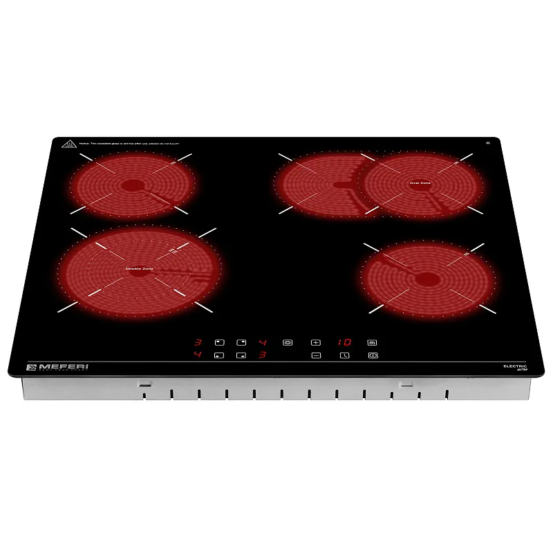 Комплект встраиваемой техники 60см черный MEFERI MS60BK72