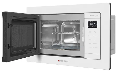 Микроволновая печь встраиваемая MEFERI MMO6020WH COMFORT Микроволновая печь встраиваемая MEFERI MMO6020WH COMFORT