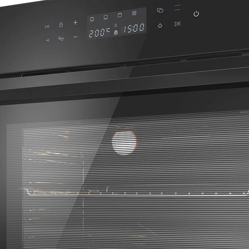 Комплект встраиваемой техники 60см черный MEFERI MS60BK73