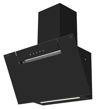 Вытяжка кухонная MEFERI AIRBOX60BK COMFORT, 60 см, наклонная, черная, стекло, производительность 950 м3/ч, 3 скорости, низкий уровень шума, режимы отвод и рециркуляция, гарантия 3 года Вытяжка кухонная MEFERI AIRBOX60BK COMFORT, 60 см, наклонная, черная, стекло, производительность 950 м3/ч, 3 скорости, низкий уровень шума, режимы отвод и рециркуляция, гарантия 3 года
