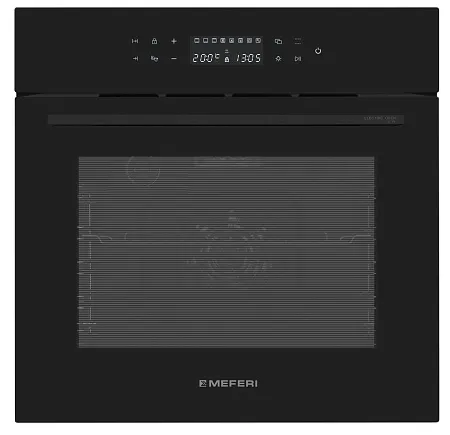 Духовой шкаф электрический MEFERI MEO6010BK ULTRA