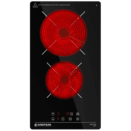 Варочная панель электрическая MEFERI MEH302BK LIGHT Варочная панель электрическая MEFERI MEH302BK LIGHT