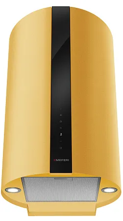 Вытяжка кухонная цилиндрическая настенная MEFERI TUBE40GOLD COMFORT PLUS, 40 см, золотая, производительность 1200 м3/ч, 5 скоростей, режимы отвод и рециркуляция, сенсорное управление, гарантия 3 года Вытяжка кухонная цилиндрическая настенная MEFERI TUBE40GOLD COMFORT PLUS, 40 см, золотая, производительность 1200 м3/ч, 5 скоростей, режимы отвод и рециркуляция, сенсорное управление, гарантия 3 года
