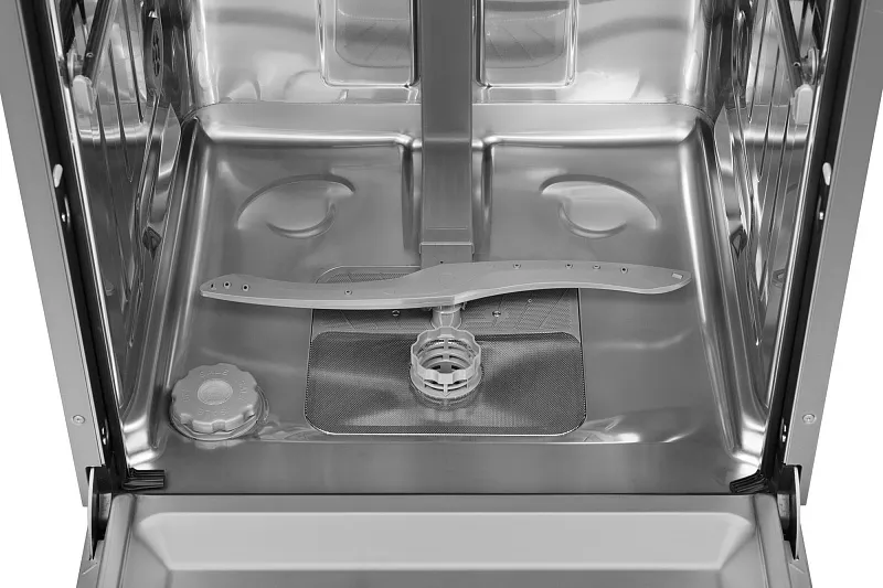 Посудомоечная машина встраиваемая MEFERI MDW6073 COMFORT, 60 см, напольная, 14 комплектов посуды, 7 программ, 3 корзины, автооткрывание, аквастоп, луч на полу, внутренняя подсветка