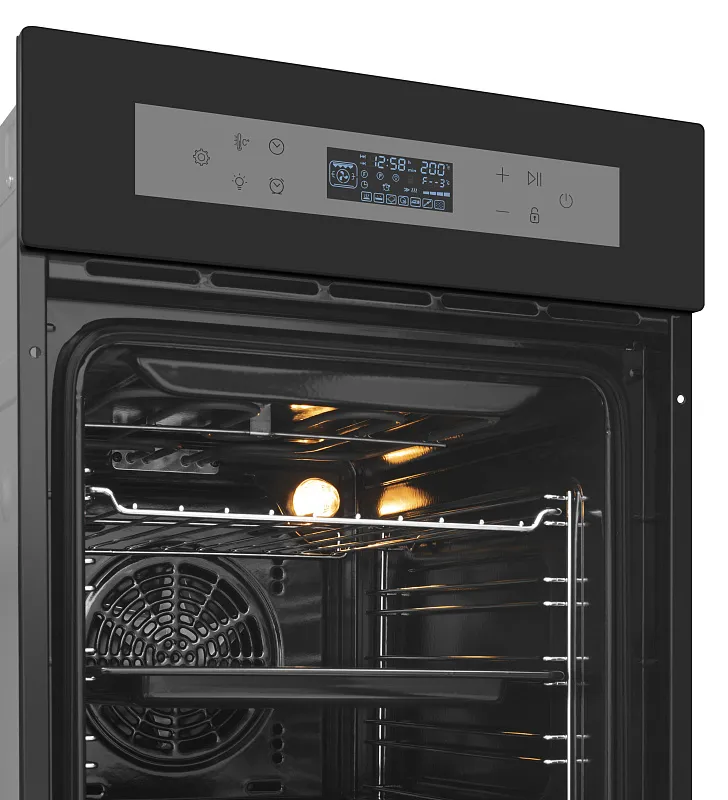 Духовой шкаф электрический MEFERI MEO4511BK COMFORT PLUS