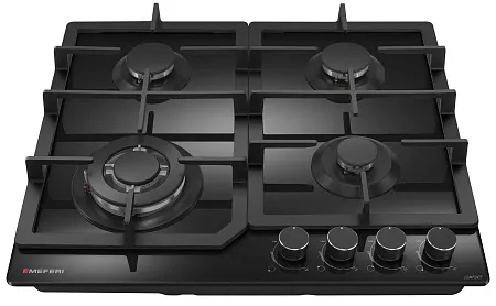 Варочная панель газовая MEFERI MGH604BK GLASS COMFORT Варочная панель газовая MEFERI MGH604BK GLASS COMFORT