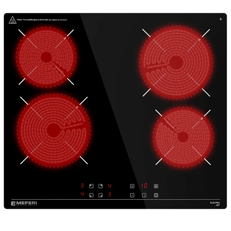 Варочная панель электрическая MEFERI MEH604BK LIGHT - изображение varochnaya_panel_elektricheskaya_meh604bk_light  