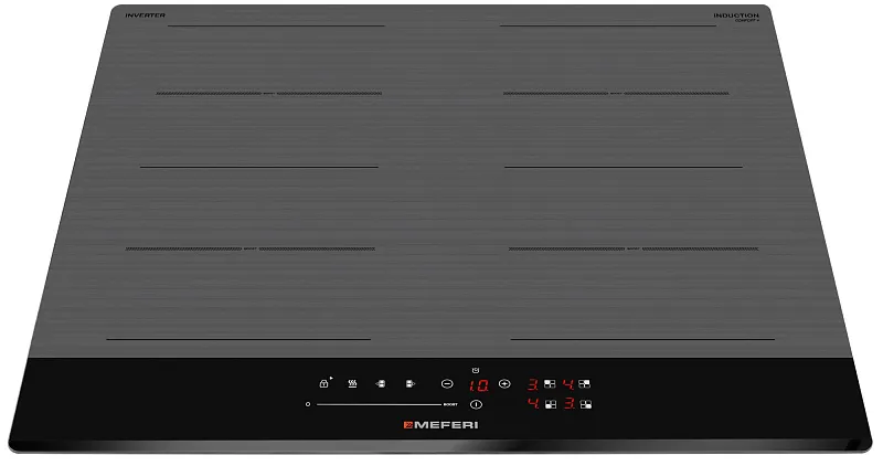 Варочная панель индукционная с инвертором MEFERI MIH604GR COMFORT PLUS