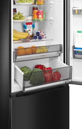 Холодильник отдельностоящий с инвертором MEFERI MFR185BK TOTAL NO FROST COMBI ULTRA Холодильник отдельностоящий с инвертором MEFERI MFR185BK TOTAL NO FROST COMBI ULTRA