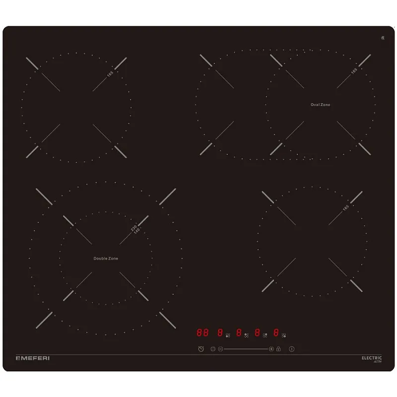 Варочная панель электрическая MEFERI MEH604BK ULTRA (Модификация 2025 года) - изображение varochnaya_panel_elektricheskaya_meh604bk_ultra  