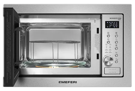 Микроволновая печь встраиваемая MEFERI MMO6025IX POWER Микроволновая печь встраиваемая MEFERI MMO6025IX POWER