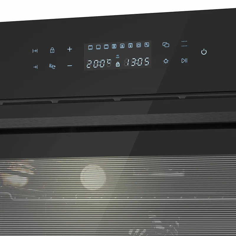 Комплект встраиваемой техники 60см черный MEFERI MS60BK04