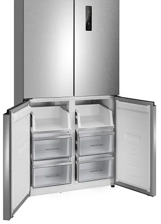 Холодильник отдельностоящий с инвертором MEFERI MFR83IX TOTAL NO FROST CROSS DOOR COMFORT Холодильник отдельностоящий с инвертором MEFERI MFR83IX TOTAL NO FROST CROSS DOOR COMFORT